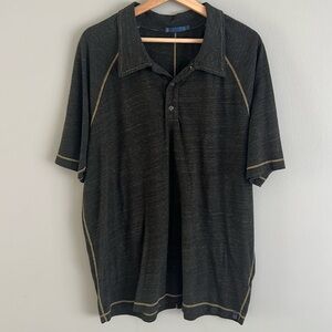 Agave Denim AgaveLux Butano short Sleeve Polo Shirt Chocolate XL